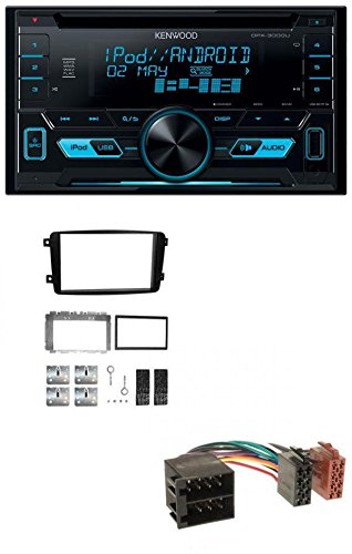 Kenwood DPX-3000U CD MP3 USB AUX 2-DIN Autoradio für Mercedes C-Klasse CLK Vito Viano