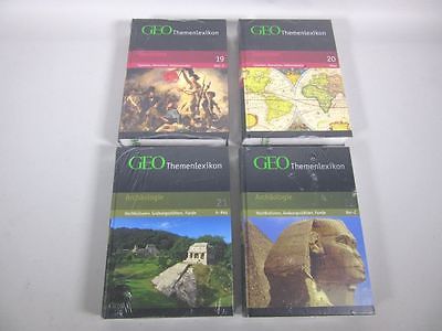 Buchreihe: GEO Themenlexikon 19,20,21 und 22 (4 Stück - siehe Bilder)  3G7089