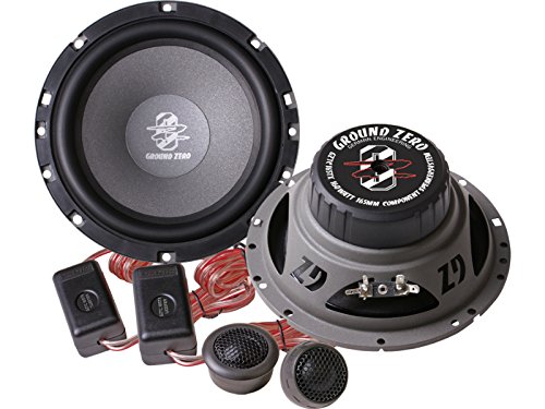 Ground Zero Titanium Lautsprecher Kompo-System 320 Watt VW Passat B6 B7 (3C, 3CC) 2005-2012 Einbauort vorne : Türen / hinten : --