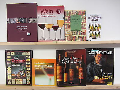 21 Bücher Bildbände Wein Weinanbau Weinsorten Winzer Weinlexikon Weingärtner