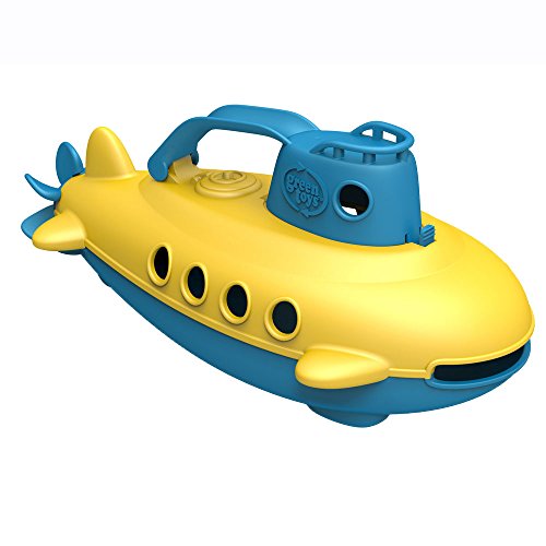 Green Toys SUBB-1032 - U-Boot, blauer Turm