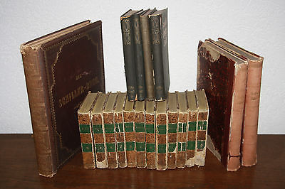 Sammlung antiker Bücher - Bücherpaket - ab 1837
