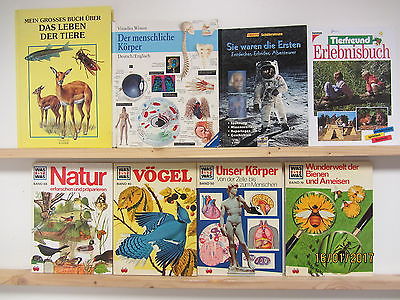 43 Bücher Kindersachbücher Jugendsachbücher Tiere der menschliche Körper u.a.