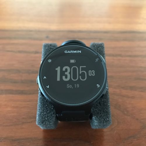GARMIN Forerunner 235 WHR GPS-Laufuhr Smartwatch Herzfrequenzmessung Schwarz
