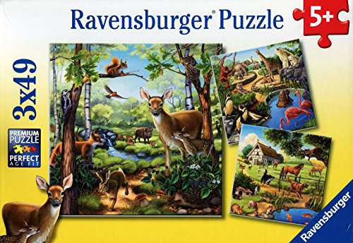 Ravensburger 09265 - Wald-/Zoo-/Haustiere