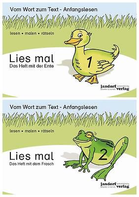 Lies mal - Hefte 1 und 2 (Paket): Vom Wort zum Text - Anfangslesen Jan Wach ...
