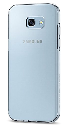 Samsung Galaxy A5 2017 Hülle, Spigen® [Liquid Crystal] Soft Flex Silikon [Crystal Clear] Transparent Ultra Dünn Schlank Bumper-Style Handyhülle Premium Kratzfest TPU Durchsichtige Schutzhülle für Samsung Galaxy A5 2017 Case Cover, Samsung A5 2017 Case Cov