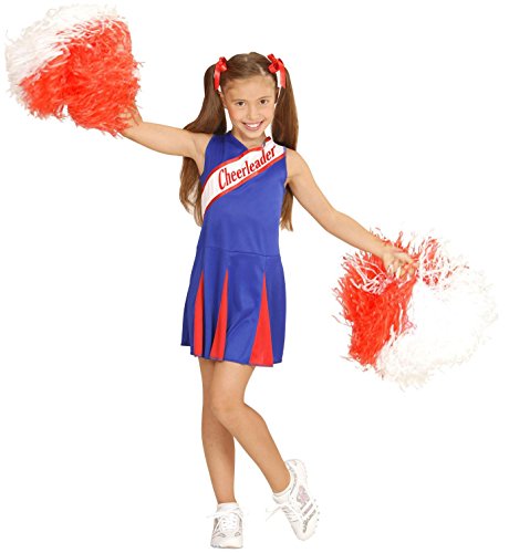 Widmann 03077 - Kinderkostüm Cheerleader, Kleid