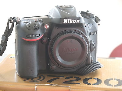 Nikon D D7200 24.2MP Digitalkamera - Schwarz