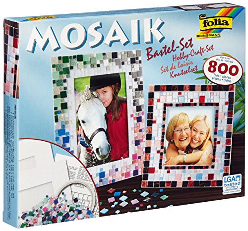 Folia 57019 Mosaik-Bastel-Set, ?ber 800 Teile