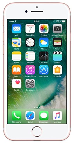 Apple iPhone 7 Smartphone (11,9 cm (4,7 Zoll), 128GB interner Speicher, iOS 10) rose-gold