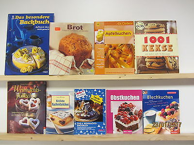 51 Bücher Backen Kuchen Kekse Plätzchen Torten Brot backen  Backbücher