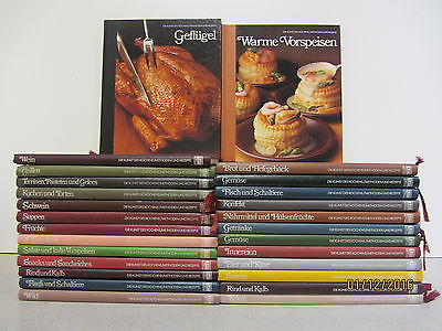 27 Bücher Kochbücher Die Kunst des Kochens Methoden und Rezepte Time Life Paket1