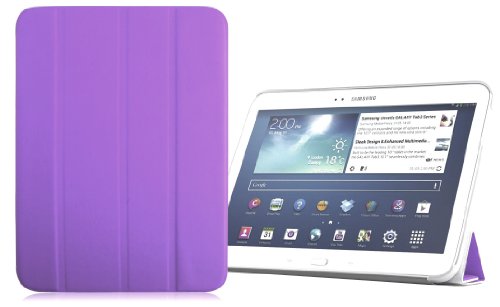 VEO | Ultra Slim Hülle für [ Samsung Galaxy Tab 3 10.1 ] Smart Cover mit automatischer Schaltfunktion, LILA