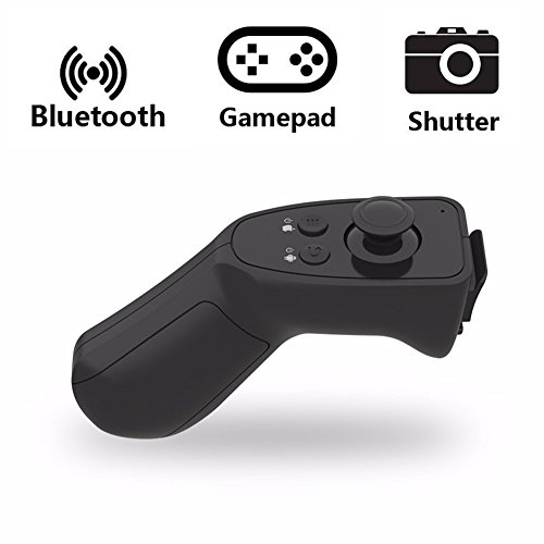 Bluetooth Fernbedienung, Hizek Wireless Controller Gamepad für 3D VR Brille iOS Android Smartphone iPhone 7 / 6sPlus / iPhone6Plus, Samsung Galaxy S7 / Galaxy S7 Edge, HUAWEI USW.(Batterie nicht eingeschlossen)