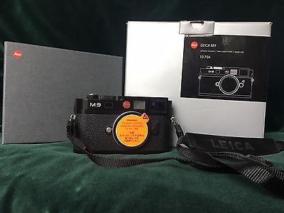 Leica M M9 18.0MP Digitalkamera - Schwarz, ca. 21500 Auslöser