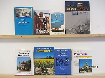 44 Bücher Bildbände Pommern pommersche Geschichte Pommern Lexikon