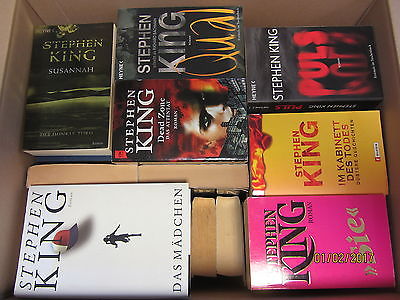 Stephen King 55 Bücher Romane Horrorromane Gruselromane Fantasyromane