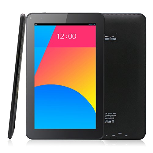 Dragon Touch A93 9-Zoll Quad Core Tablet PC Google Android 4.4 KitKat, Allwinner A33 Cortex A7, 8GB Multimedia und Duale Kamera