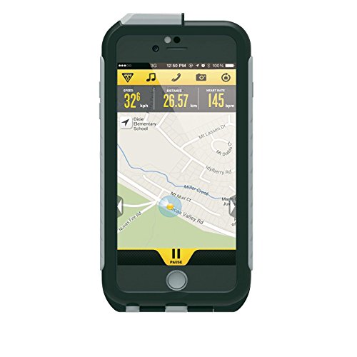 Topeak Weatherproof RideCase für iPhone 6 / 6S inkl Halter schwarz/grau