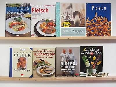26 Bücher Kochbücher nationale und internationale Küche großformatige Bücher