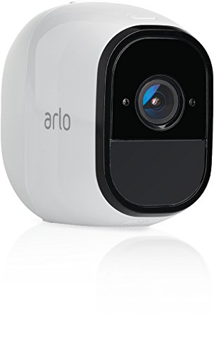 Netgear Arlo Pro VMC4030-100EUS wiederaufladbare Smart Home Zusatz-HD-Security-Überwachungs Kamera (100% kabellos, 720P HD, 130 Grad Blickwinkel, Nachtsicht, ohne Basisstation) weiß