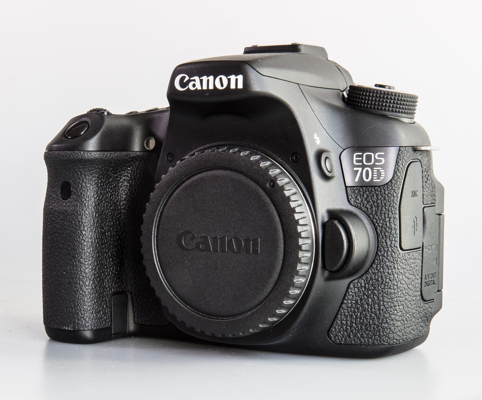 Canon EOS 70D 20,2 MP Digitalkamera - Schwarz (Nur Gehäuse)