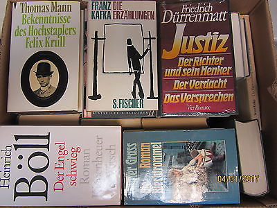 45 Bücher Romane deutsche Klassiker Th. Mann Kafka Böll Hesse Grass Dürrenmatt