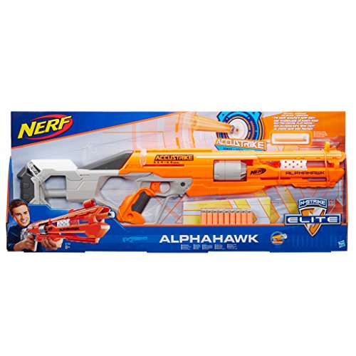 Hasbro Nerf B7784EU4 - ACCUSTRIKE Alphahawk, Spielzeugblaster