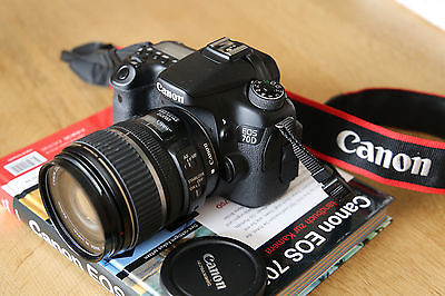 Canon EOS 70D 20.2 MP SLR-Digitalkamera - Schwarz (Kit m/ EF-S 17 - 85