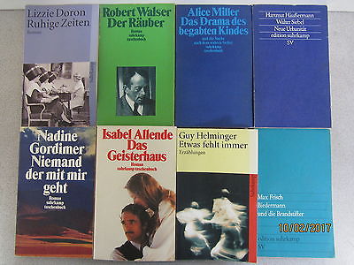 63 Bücher Taschenbücher suhrkamp Verlag