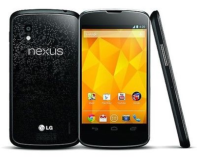 LG Nexus 4 E960 16GB schwarz Android Smartphone 4,7