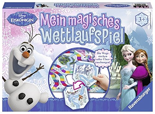 Ravensburger 21157 - Disney Die Eiskönigin Mein magisches Wettlaufspiel