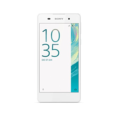 Sony Xperia E5 Smartphone (12,7 cm (5 Zoll) Touch-Display, 16 GB Speicher, Android 6.0) weiß