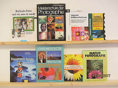 34 Bücher Bildbände Fotografie Fotokunst Fotopraxis Photografie Bildbearbeitung