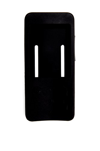 Silikon Schutzhülle / Bumper - Schwarz - für Sony NWZ-E585 Walkman Video/MP3-Player BERTRONIC ®