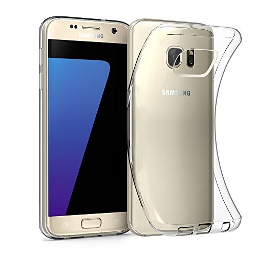 Galaxy S7 Hülle Case, Elekin Samsung Galaxy S7 Case silikon Hülle Crystal Clear Premium Durchsichtig Handyhülle Backcover Durchsichtig hülle Transparent Case Schutzhüllen TPU Case für Galaxy S7