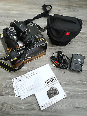 Nikon D5300 Kit mit AF 18-55mm Objektiv- wie Neu, Restgarantie, OVP 