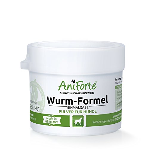 AniForte Wurm-Formel 20 g- Naturprodukt für Hunde