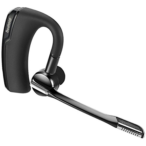 Beshoop Bluetooth Headset Kopfhörer Stereo In Ear Ohrhörer mit Mikrofon, einseitiges Bluetooth Headset für iPhone 7 6 6S 6 Plus 6S Plus 5S 5 5C 4S, Samsung Galaxy S6 S6 Edge S5 S4 Mini