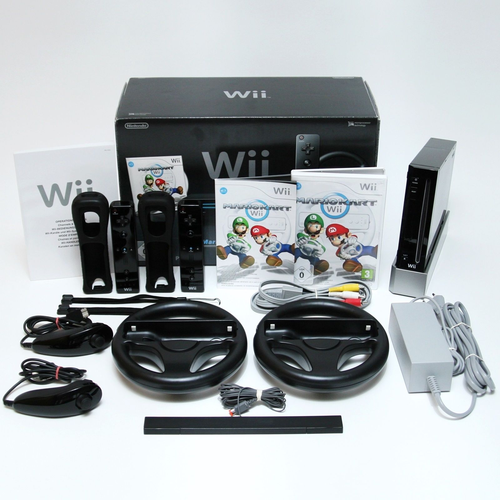 Nintendo Wii Konsolen + Original Controller & Spiele | Mario Kart | Sports | Fit