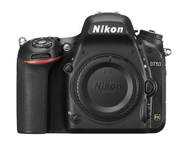 Nikon D750 24.3 MP SLR-Digitalkamera - *NEU* - Schwarz (Nur Gehäuse) 