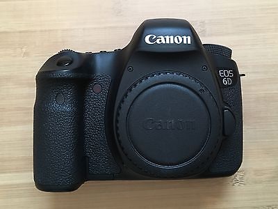 Canon EOS 6D DSLR nur 13.927 Auslösungen - Schwarz (Nur Gehäuse)