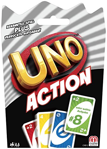 Mattel Spiele CKB12 - UNO Action, Kartenspiel