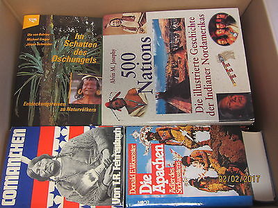 47 Bücher Bildbände Indianer Naturvölker Indianerstämme Indianergeschichte