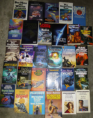 Science Fiction, 56 Bücher,  div. Autoren/Verlage, Taschenbuch/Hardcover