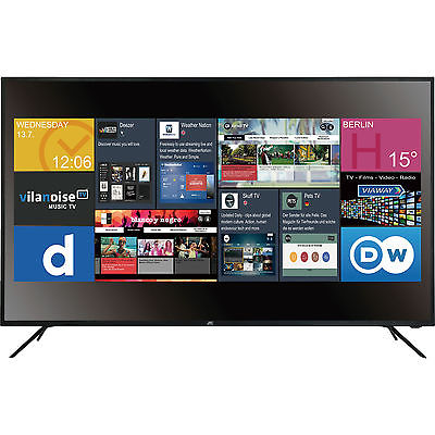 JAY-TECH GENESIS UHD 5.5 SMART DVX 5S LED TV (Flat, 55 Zoll, UHD 4K, SMART TV)