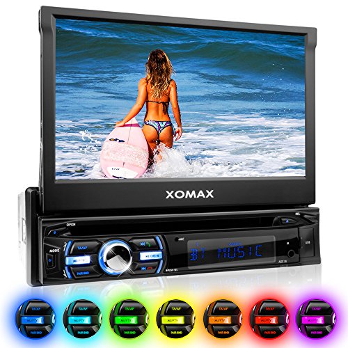 XOMAX XM-DTSB930 Autoradio / Moniceiver + Bluetooth Freisprecheinrichtung & Musikwiedergabe + 18cm / 7