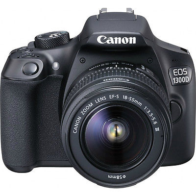 NEU Canon EOS 1300D SLR-Digitalkamera mit 18-55mm III Objektiv Kit
