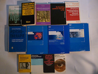 13 Bücher Psychiatrie, Psychologie (Fachliteratur, Psychiatrie, Psychotherapie)
